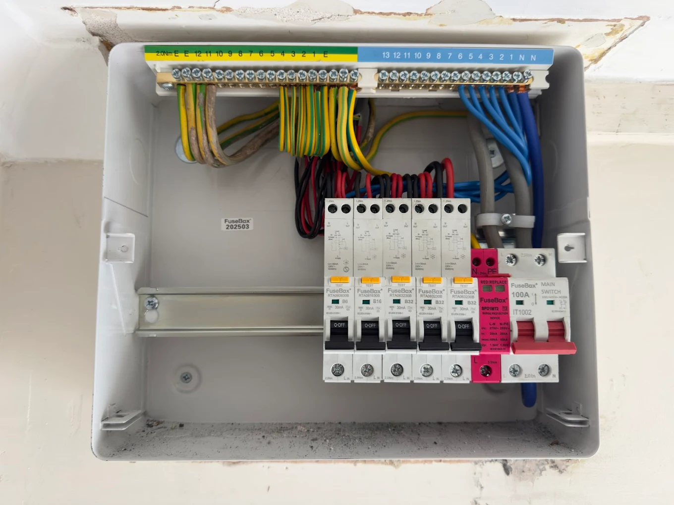 New FuseBox consumer unit installed in Bristol home