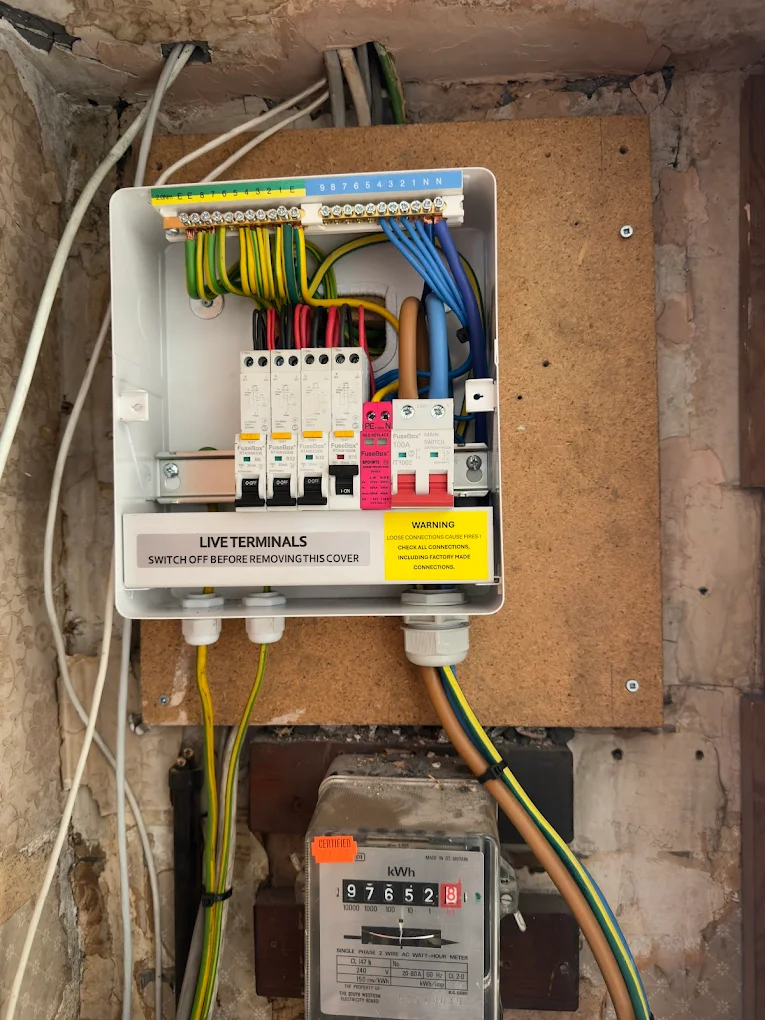 Consumer unit replacement in older Bristol property
